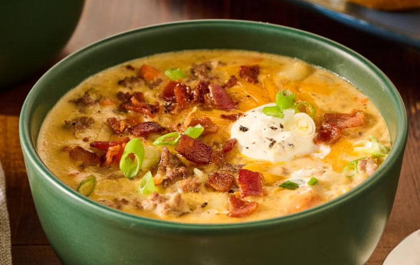 cheeseburger soup recipe